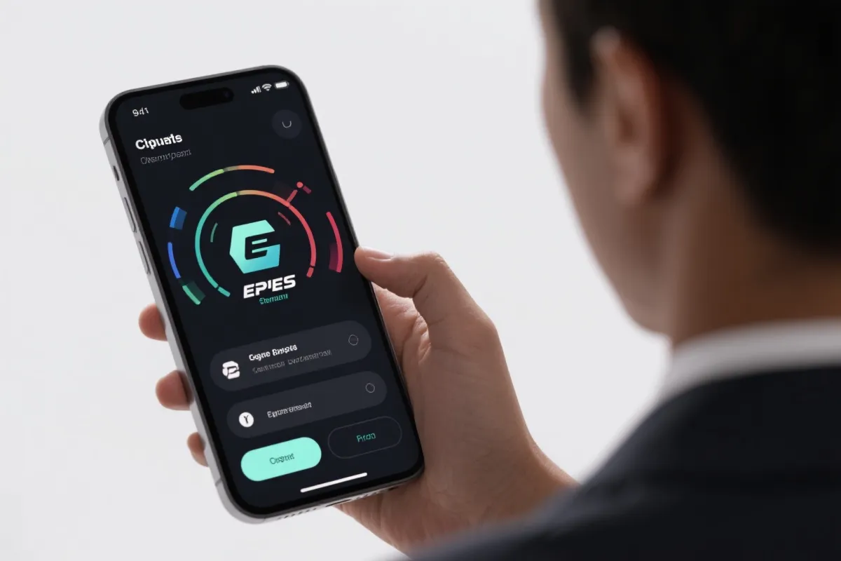 移动端APP界面示意